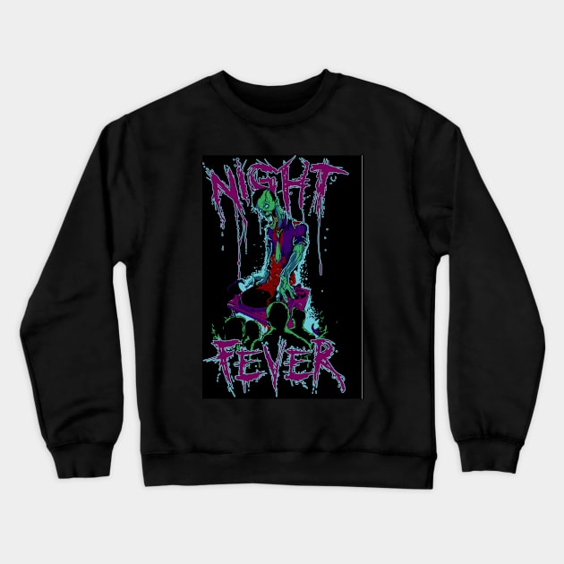 zombie party Crewneck Sweatshirt by store of art